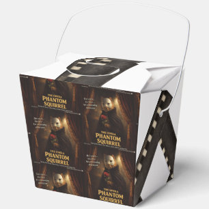 Opera Phantom Squirrel Parody Favor Box