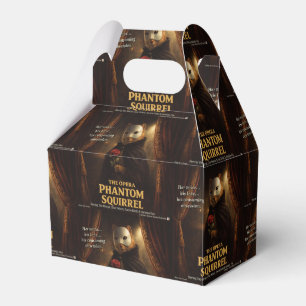 Opera Phantom Squirrel Parody Favor Box