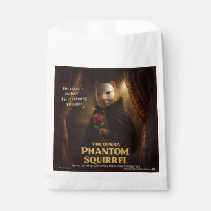Opera Phantom Squirrel Parody Favour Bag