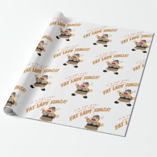 Opera Singer Wrapping Paper