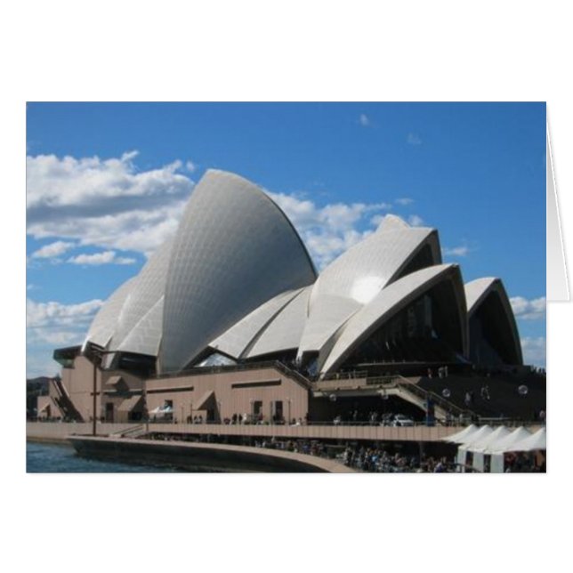 Opéra, Sydney Australie (Devant horizontal)