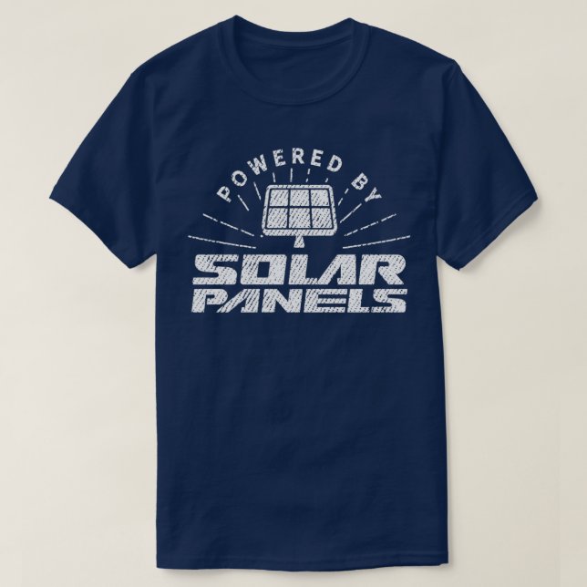 Operated by solar panels 2 T-Shirt (Design Front)