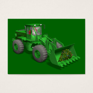 Opérateur de bulldozer du Père Noël