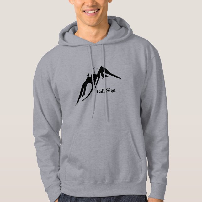Opérateur de jambon sur Sweat - shirt à capuche de (Devant)