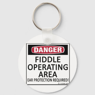 Operating Area Fiddle Keychain