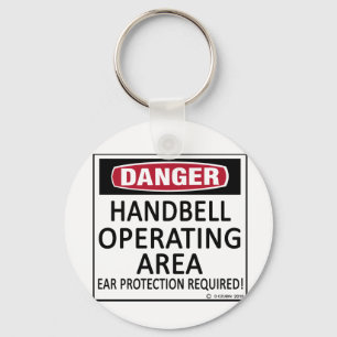 Operating Area Handbell Keychain