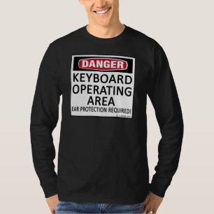 Operating Area Keyboard T-Shirt