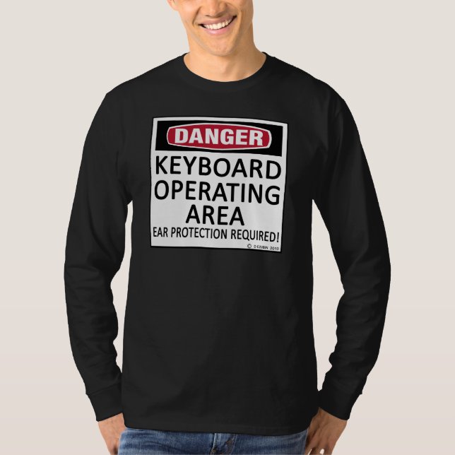 Operating Area Keyboard T-Shirt (Front)