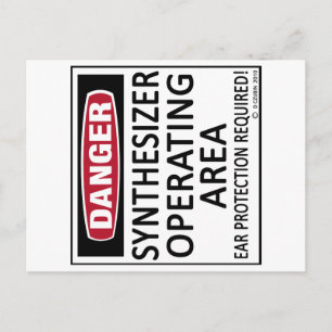 Operating Area Synthesizer Postcard