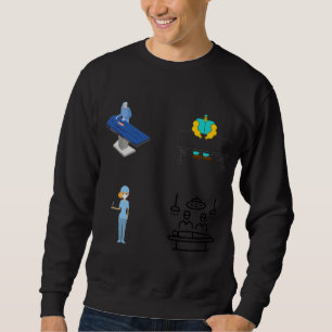 Operating Room Nurse Sticker Pack - Operating Room Sweatshirt