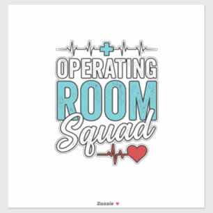 Operating Room Squad Surgical Nurse Shirt Design_1