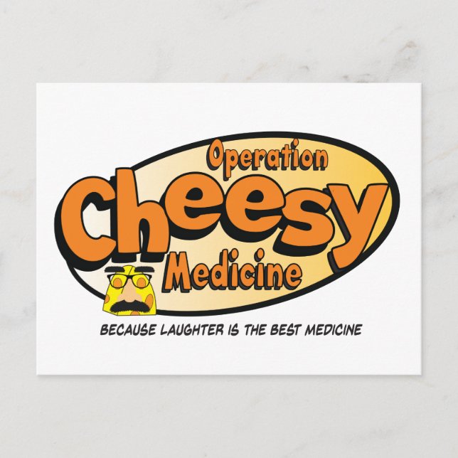 Operation Cheesy Medicine Official Postcard (Front)