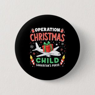 Operation Christmas Child Funny Family Matching Xm 2 Inch Round Button