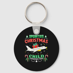 Operation Christmas Child Funny Family Matching Xm Keychain