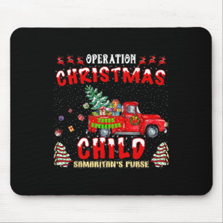 Operation Christmas Child Funny Family Matching Xm Mouse Pad