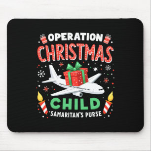 Operation Christmas Child Funny Family Matching Xm Mouse Pad