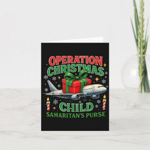 Operation Christmas Child Samaritan’s Purse Design Card