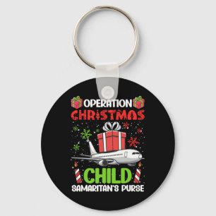 Operation Christmas Child Smaritan's Purse Funny F Keychain