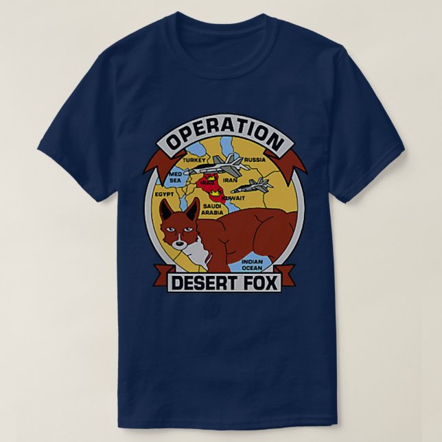 Operation Desert Fo  T-Shirt (Design Front)