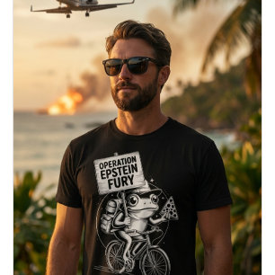 Operation Epic Fury Anti War Frog Tee