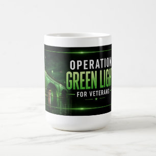 Operation Green Light for Veterans London Bridge Coffee Mug