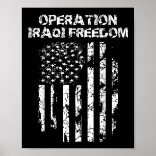 Operation Iraqi Freedom Combat Veteran  Poster