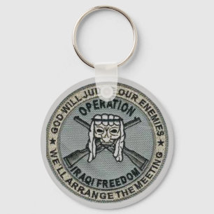 OPERATION IRAQI FREEDOM KEYCHAIN
