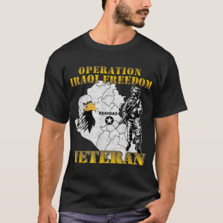 Operation Iraqi Freedom Oif Combat Veteran Vintage T-Shirt