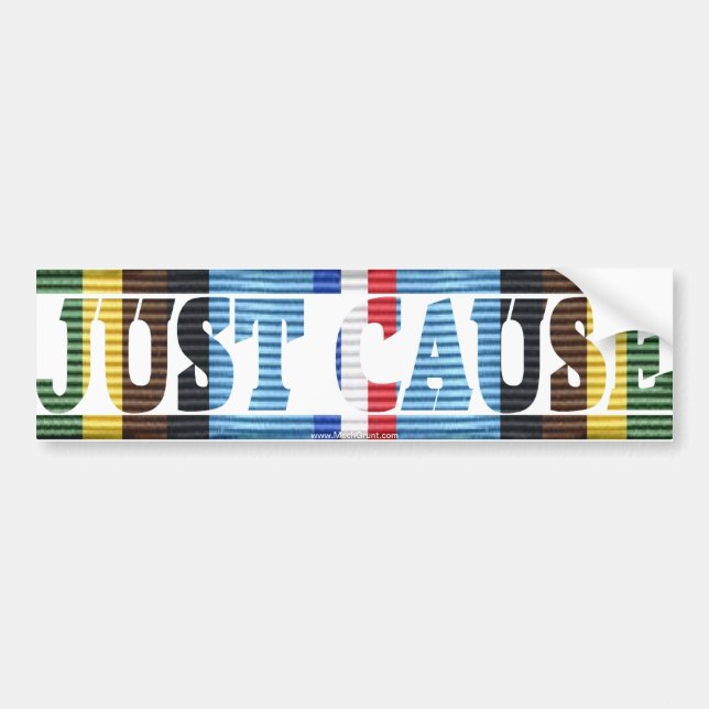 Operation Just Cause Panama Vet AFEM Sticker (Front)