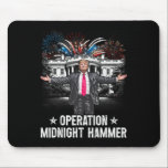 Operation Midnight Hammer - Usa Flag Midnight Hamm Mouse Pad<br><div class="desc">Operation Midnight Hammer - Usa Flag Midnight Hammer 3</div>