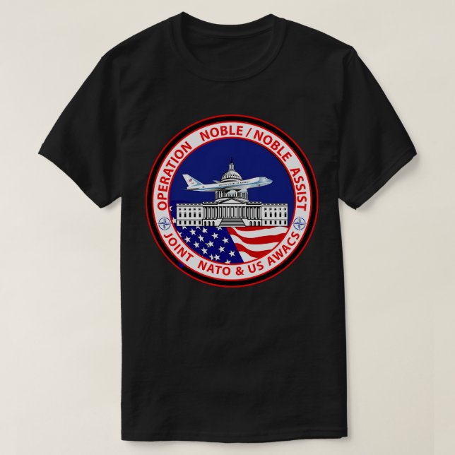 Operation Noble Eagle ONE T-Shirt (Design Front)
