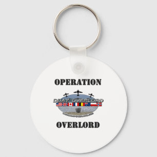 Operation Overlord 1944 Keychain