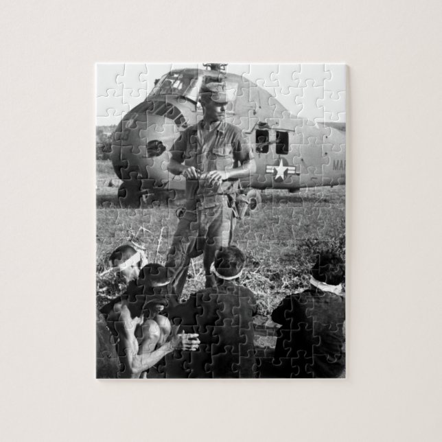 Operation Starlight, a U.S. Marine Corps search an Jigsaw Puzzle (Vertical)