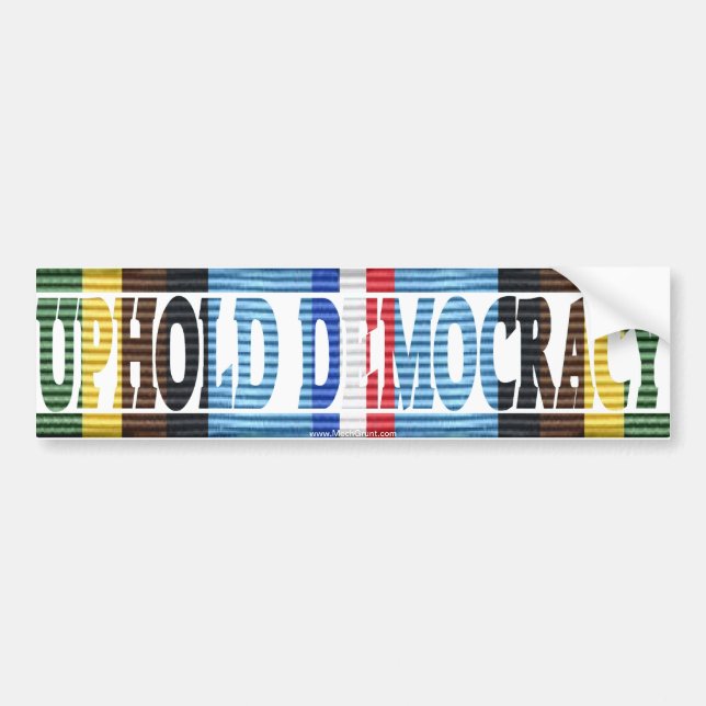 Operation Uphold Democracy Haiti Vet AFEM Sticker (Front)