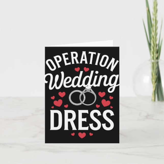 Operation Wedding Dress  Card (Front)