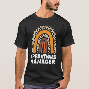 Operations Manager Operations Manager Worker Jobs T-Shirt