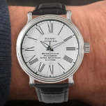 Operations Manager Watch<br><div class="desc">A watch that is designed as a gift for recognising loyal service of an Operations Manager. Add the name of the recipient as well as the company or organisation. Long service award, or retirement gift idea.</div>