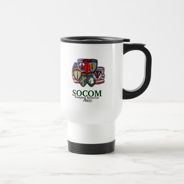opérations spéciales commandement patchs mug (Droite)