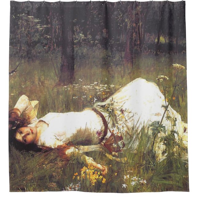 Ophelia 1889 By John William Waterhouse (Front)