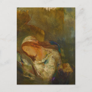 Ophelia by Odilon Redon Postcard