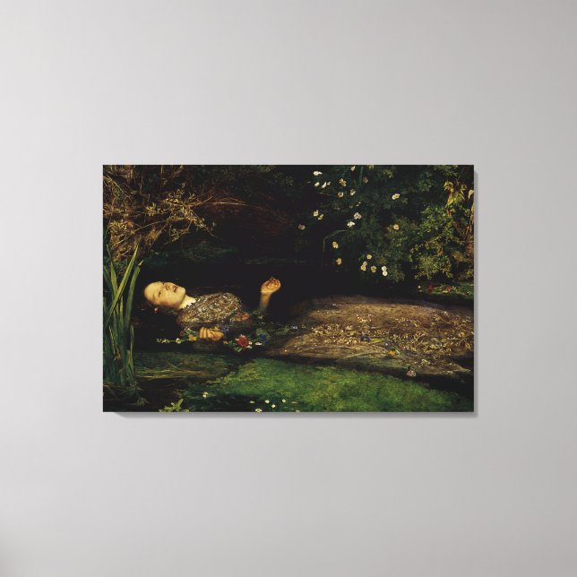 Ophelia Canvas Print (Front)