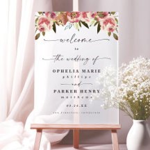 Ophelia Cottagecore Rose Floral Mariage Bienvenue