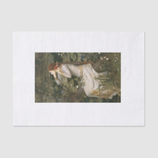 Ophelia decoupage tissue paper
