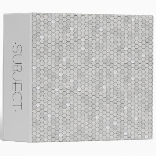 Ophelia Hexagon Patterned Binder