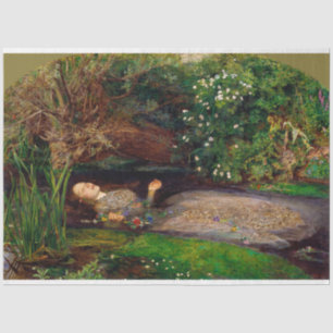 Ophelia, John Everett Millais, 1851-1852 Tissue Paper