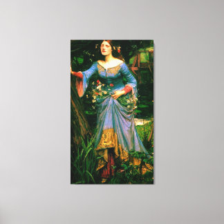 Ophelia ~ John William Waterhouse Canvas Print