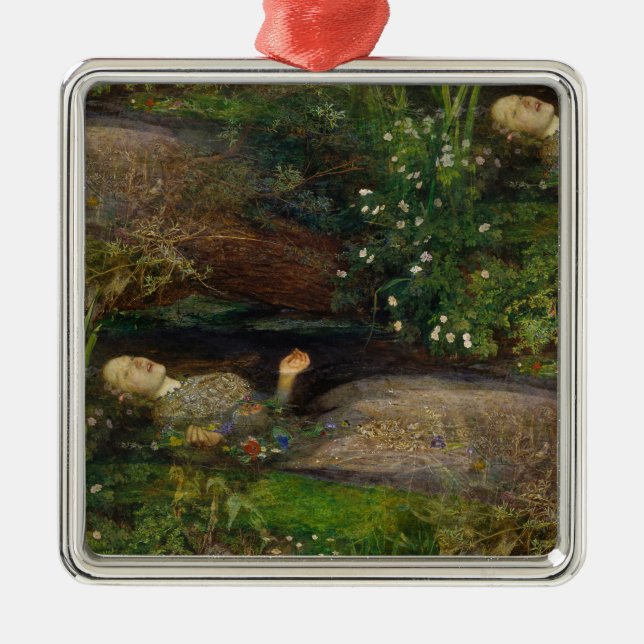 ophelia metal ornament (Front)