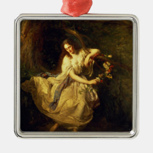 Ophelia Metal Ornament