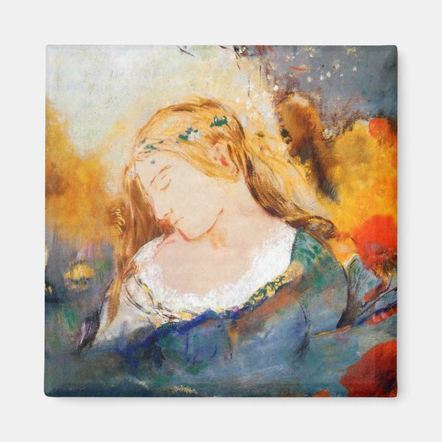 Ophelia, Redon Magnet (Front)