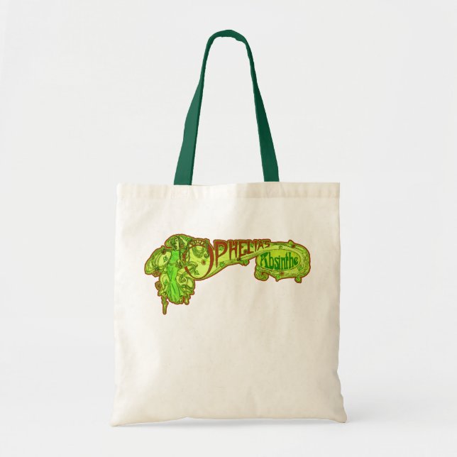 Ophelia's Absinthe Tote Bag (Front)